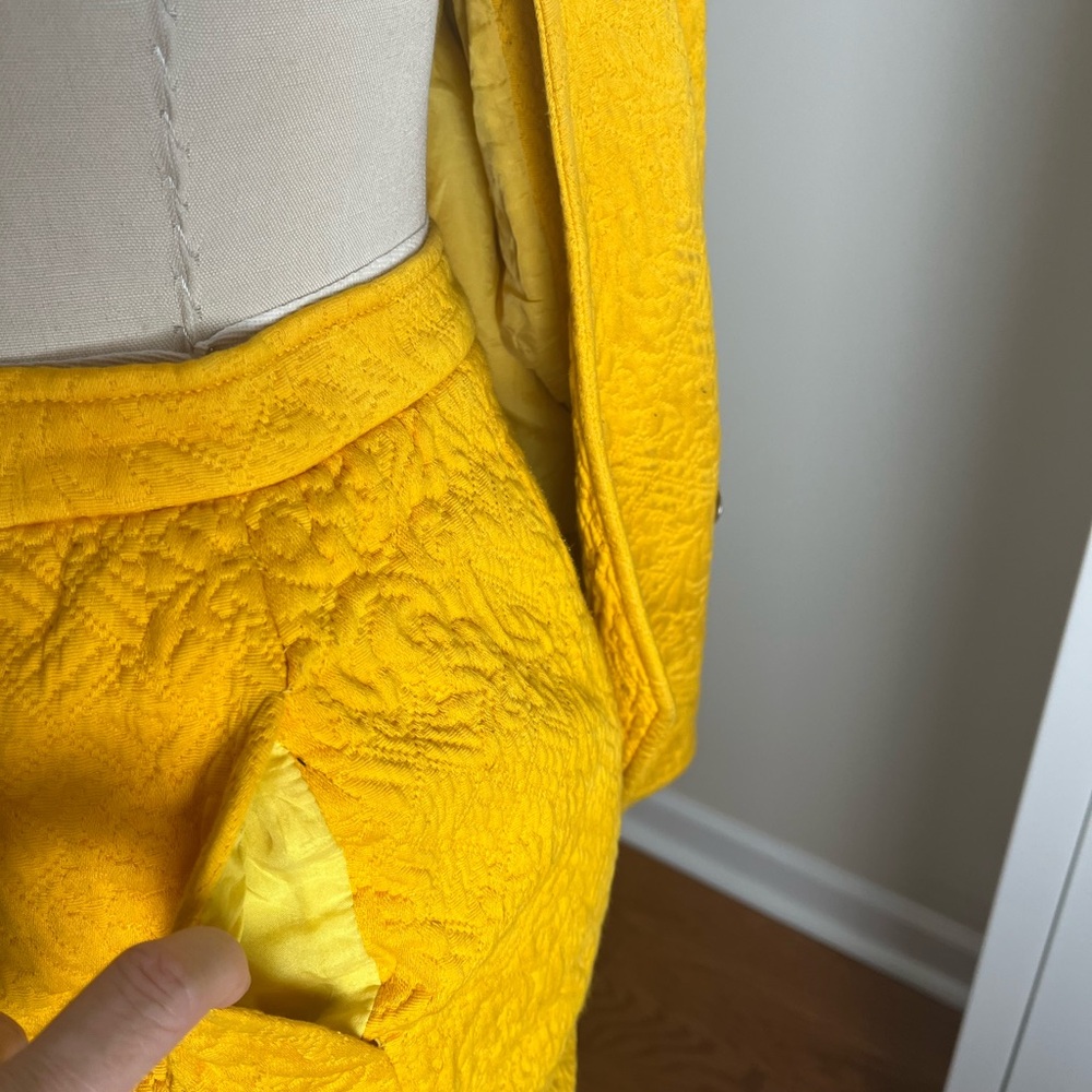 Vintage Ungaro Yellow Power Suit - Picture 4 of 4
